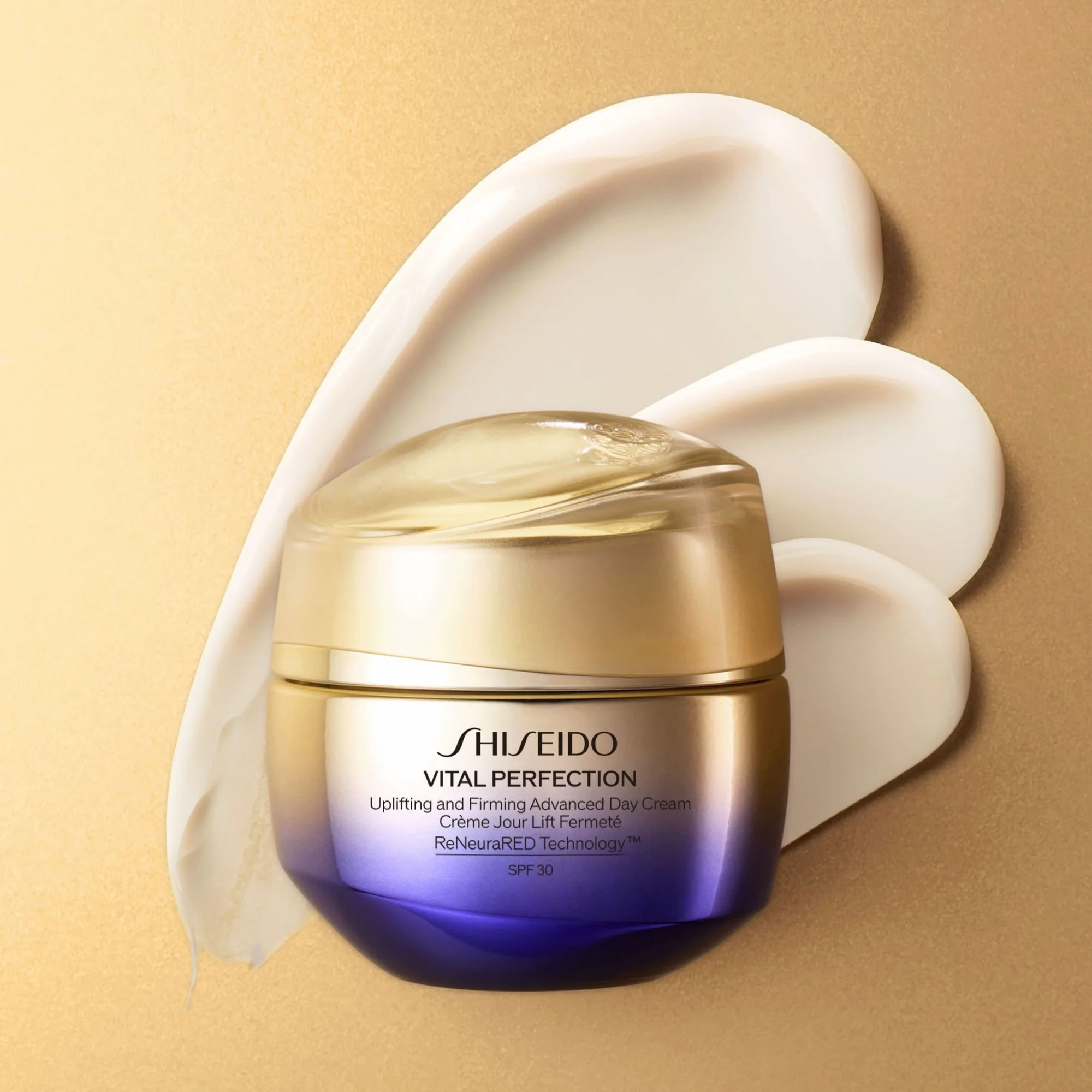 Vital Perfection Upplyftande och Åtstramande Avancerad Dagkräm SPF30 Refill - Lyftande Dagkräm, Anti-Rynk Dagkräm, Skyddande Behandlingar