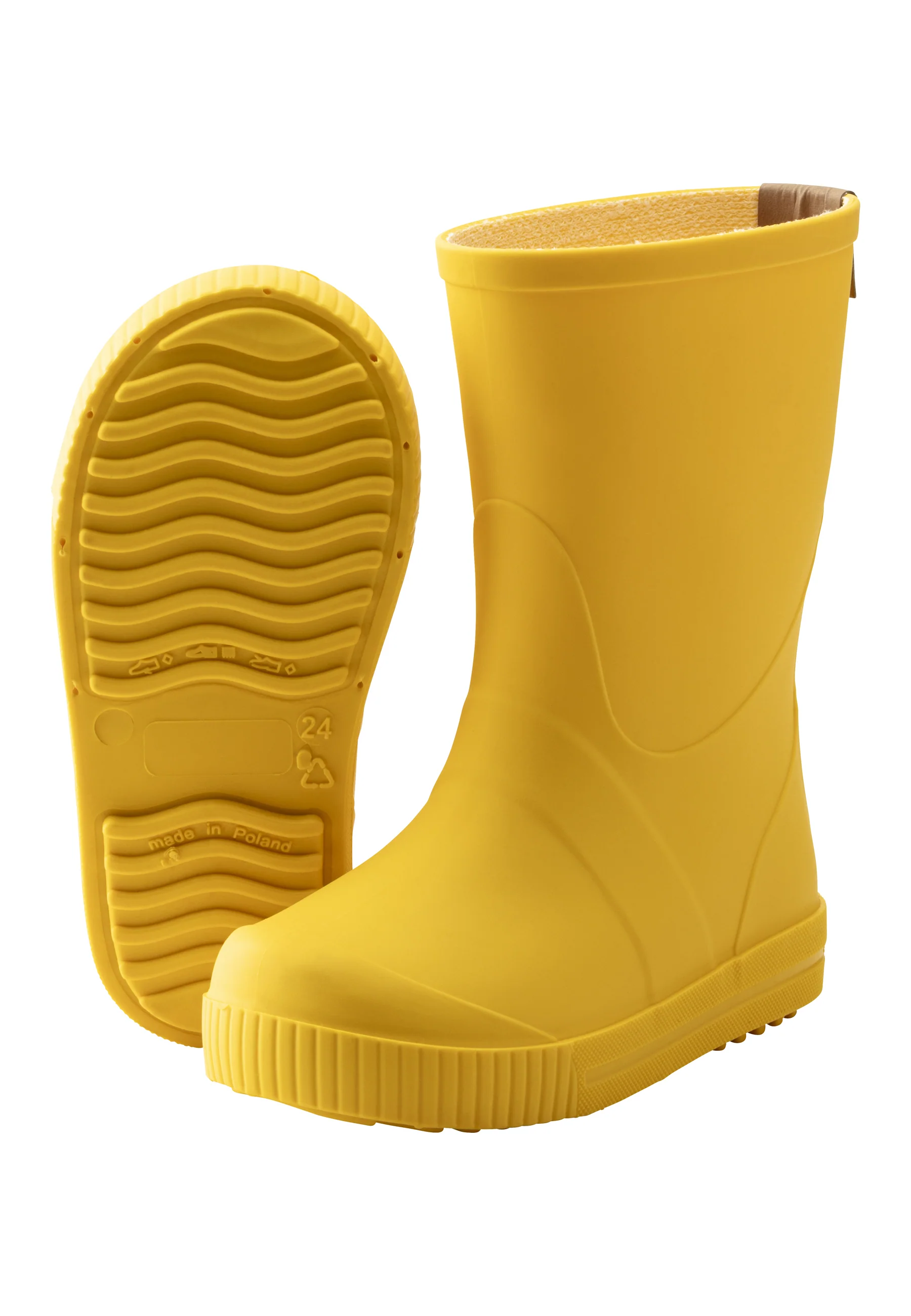 Gummistiefel in versch. Unifarben mit Logo