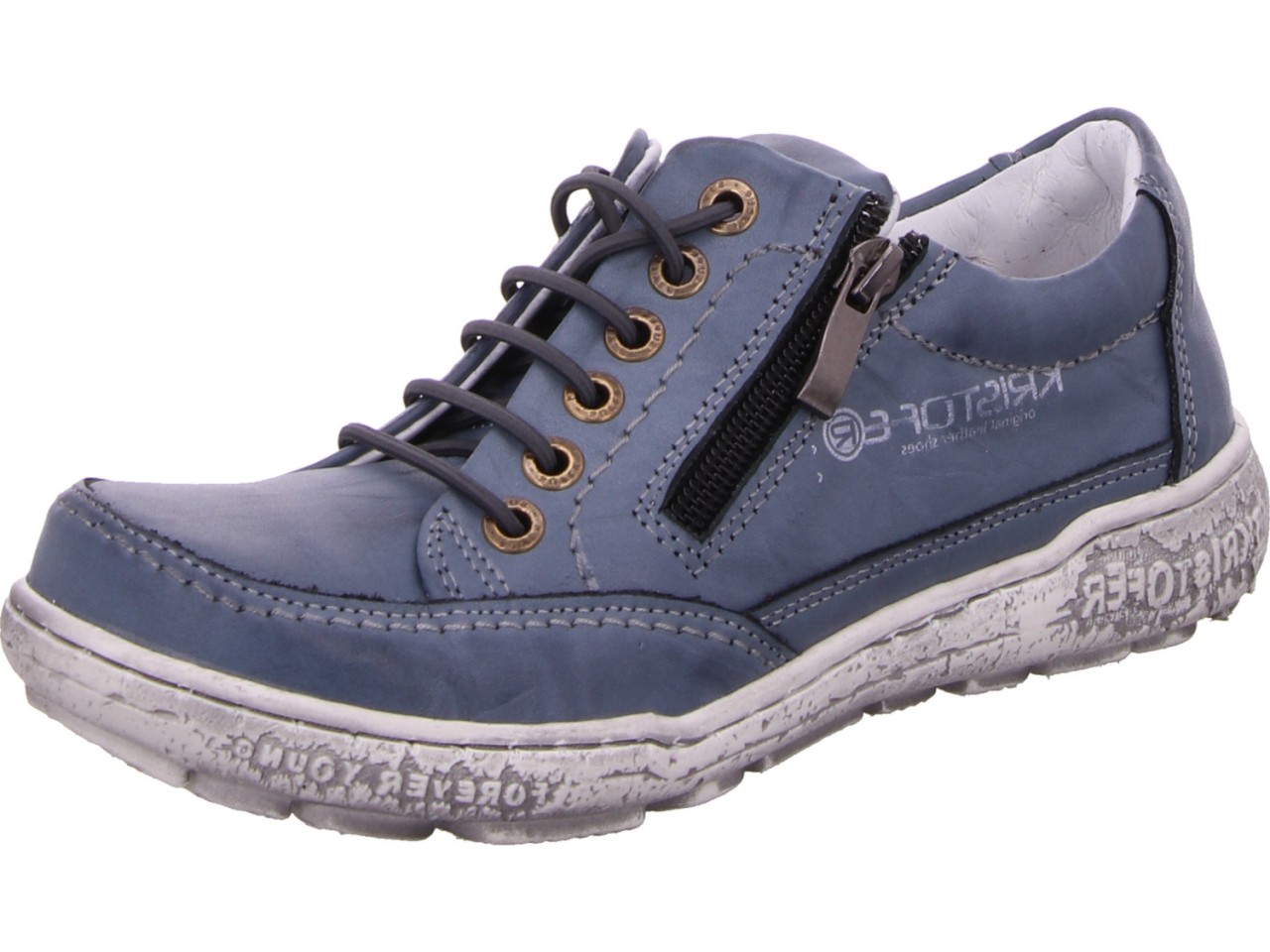 DIVERSE Sportliche Slipper blau