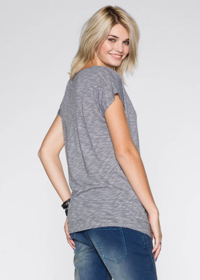 Shirt mit Knoteneffekt