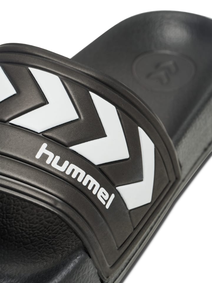 Hummel Hummel Badelatschen Larsen Slipper Erwachsene in BLACK günstig kaufen