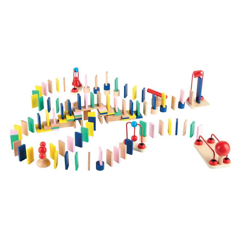 Grand jeu de dominos en bois Oxybul