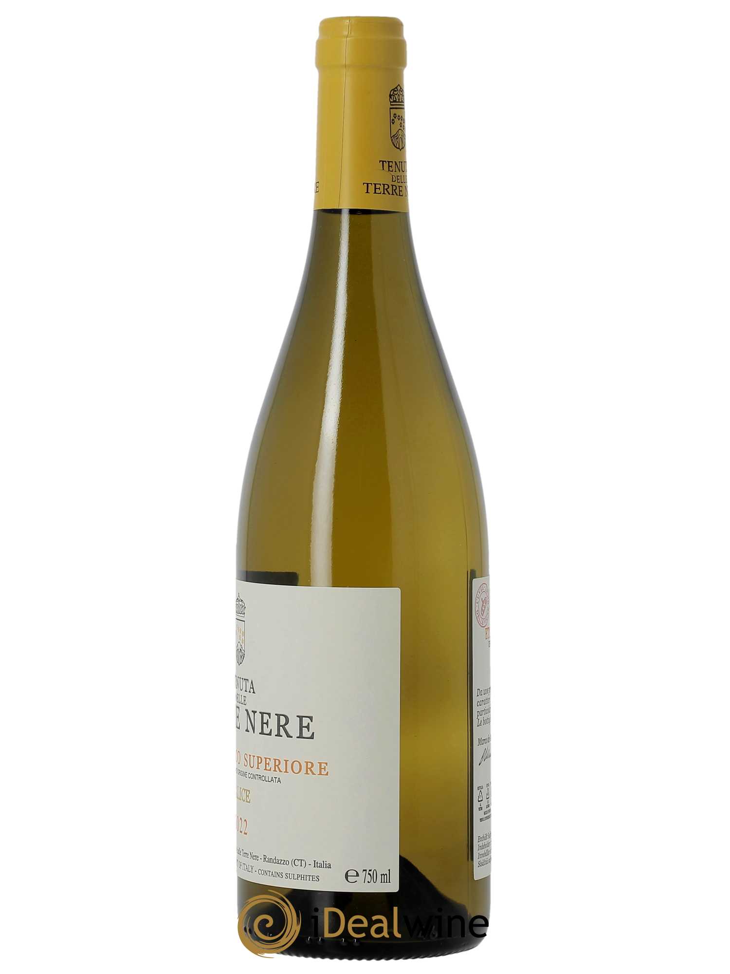 Etna Bianco Superiore DOC Tenuta delle Terre Nere Salice  2022 - Lot de 1 Bouteille