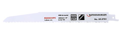 Příslušenství Rothenberger 865791 Univerzální pilový kotouč s povrchovou úpravou TCT, 225 x 20 x 1,5