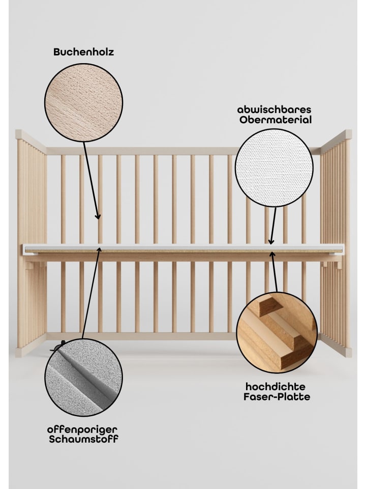 Sämann Sämann Laufgitter Sprossen sahara dust/natur Premium Kollektion günstig kaufen