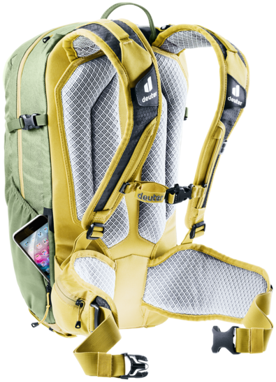 deuter Attack 20 | Fahrradrucksack mit modernem Protektor