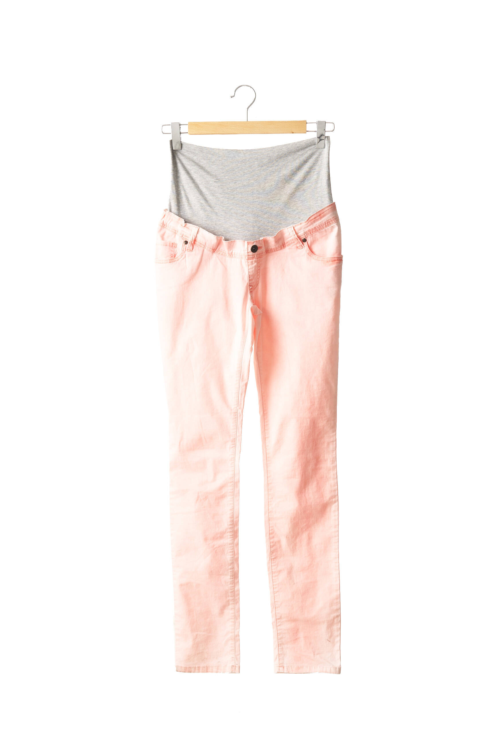 Love2wait Pantalons Maternite Femme couleur rose