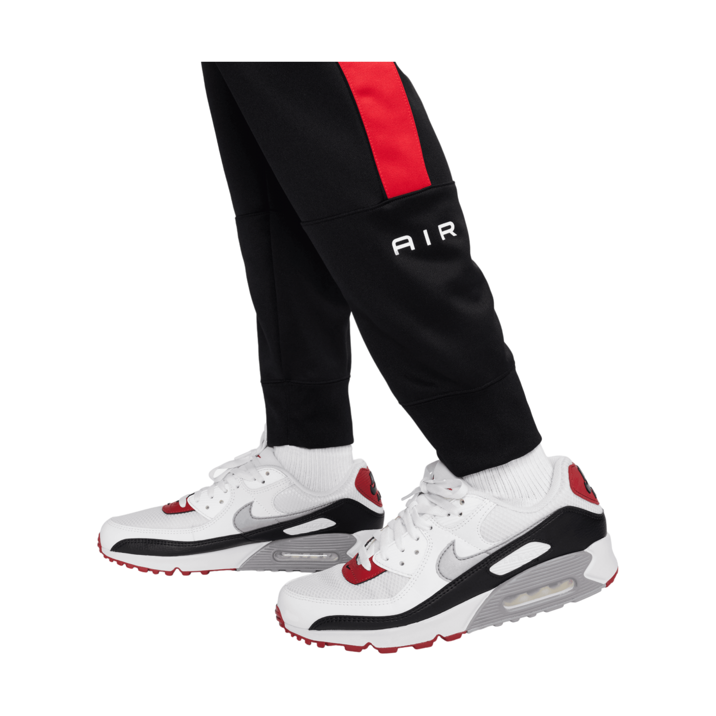 Nike Air Jogginghose Schwarz Rot F011