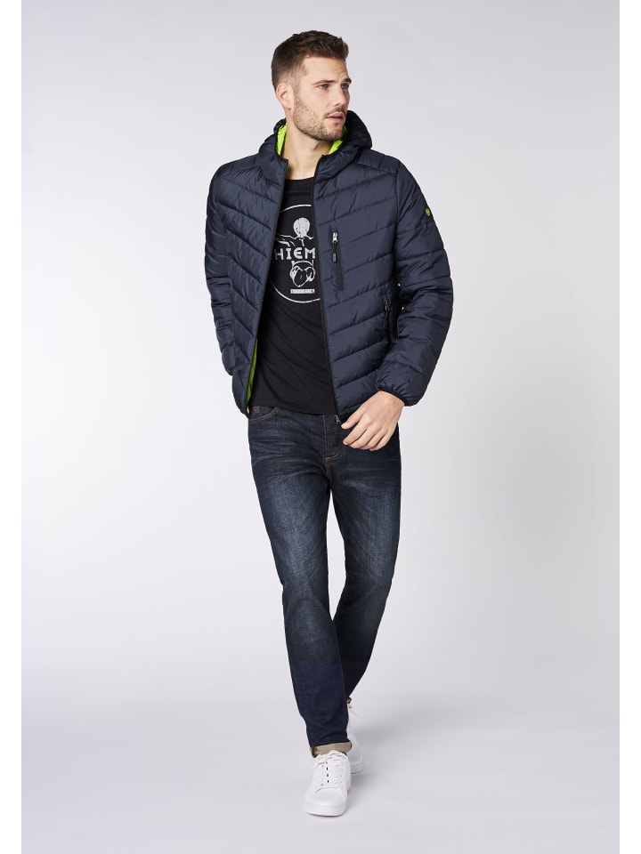 Chiemsee Steppjacke in Blau günstig kaufen