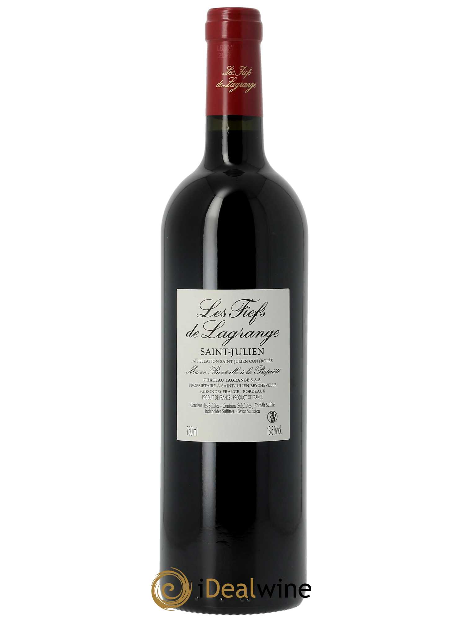Les Fiefs de Lagrange Second Vin  2020 - Lot de 1 Bouteille