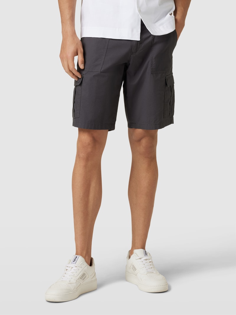 Cargoshorts inklusive Gürtel in dunkelgrau
