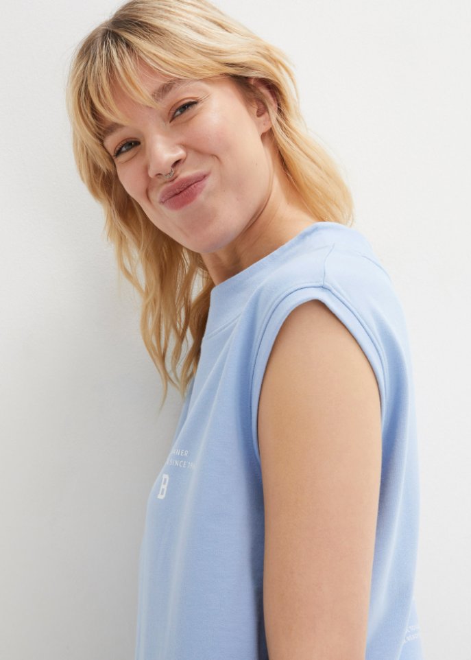 Sweatshirt, ärmellos