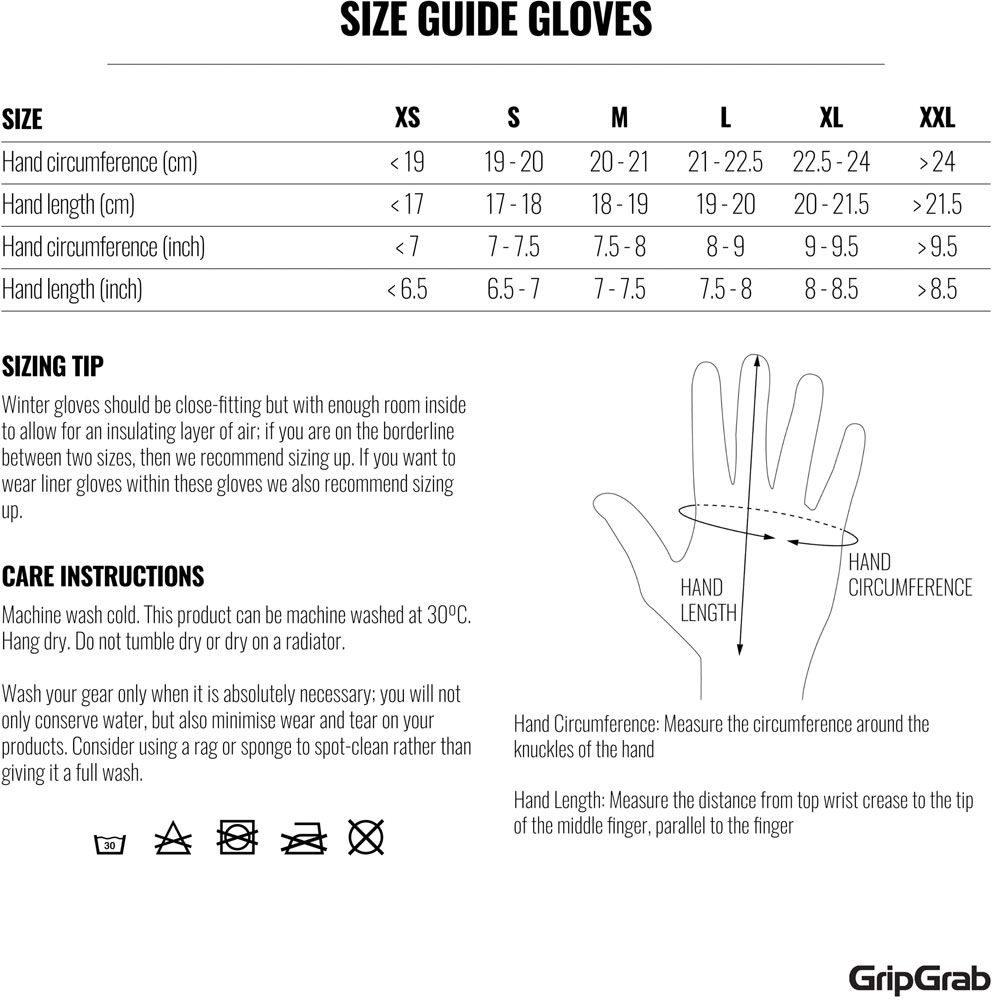 GripGrab Nordic 2 Windproof Deep - Winterhandschuhe kaufen | Bike-Discount