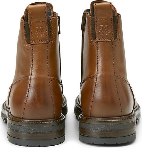 Marc O'Polo Schnürstiefel aus edlem Rindleder