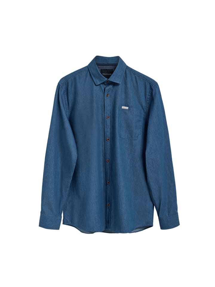Polo Club Hemd in DENIM günstig kaufen