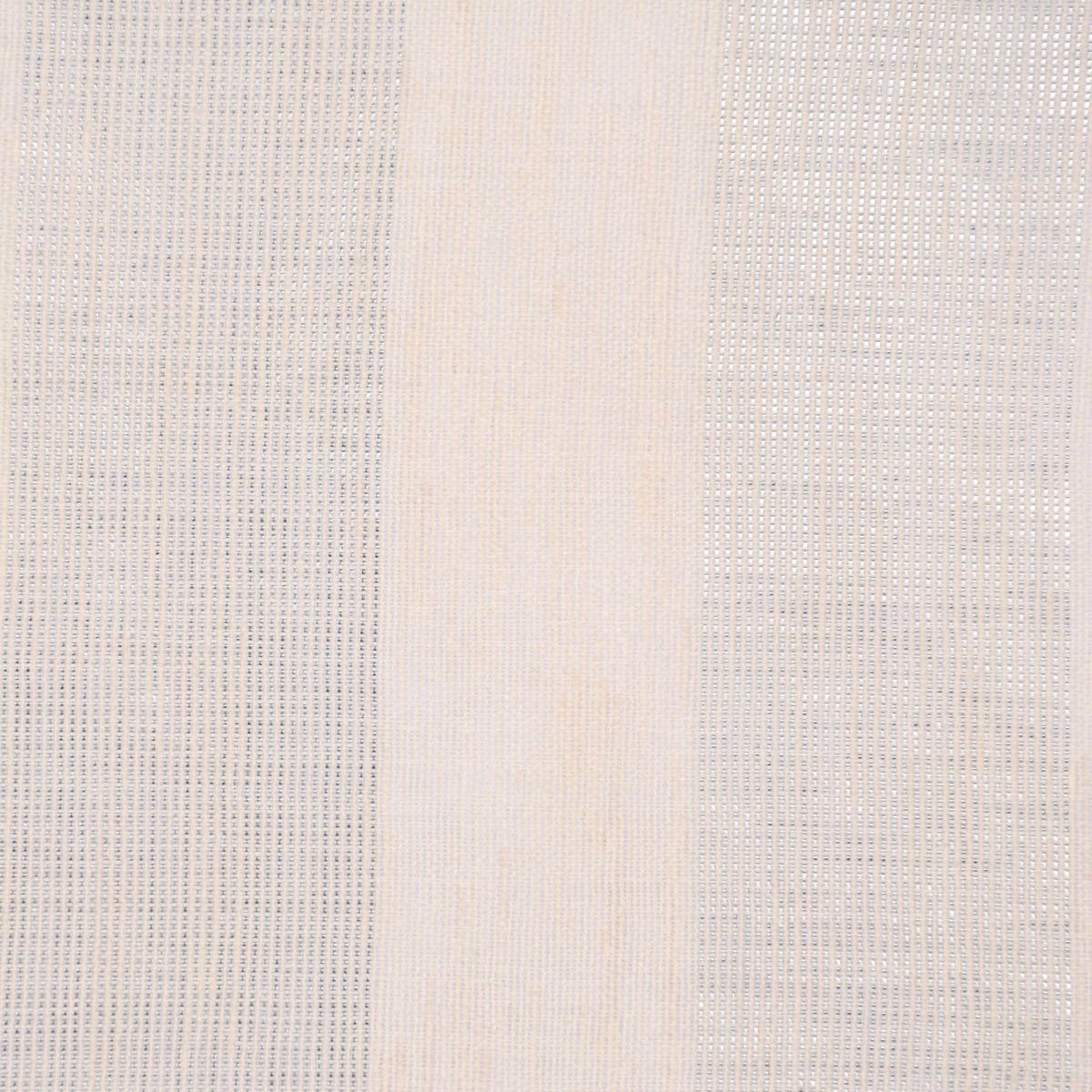 Meterware Rasch Textil Stores Shine Längsstreifen Leinenstruktur creme 300cm, halbtransparent, Kunstfaser, überbreit