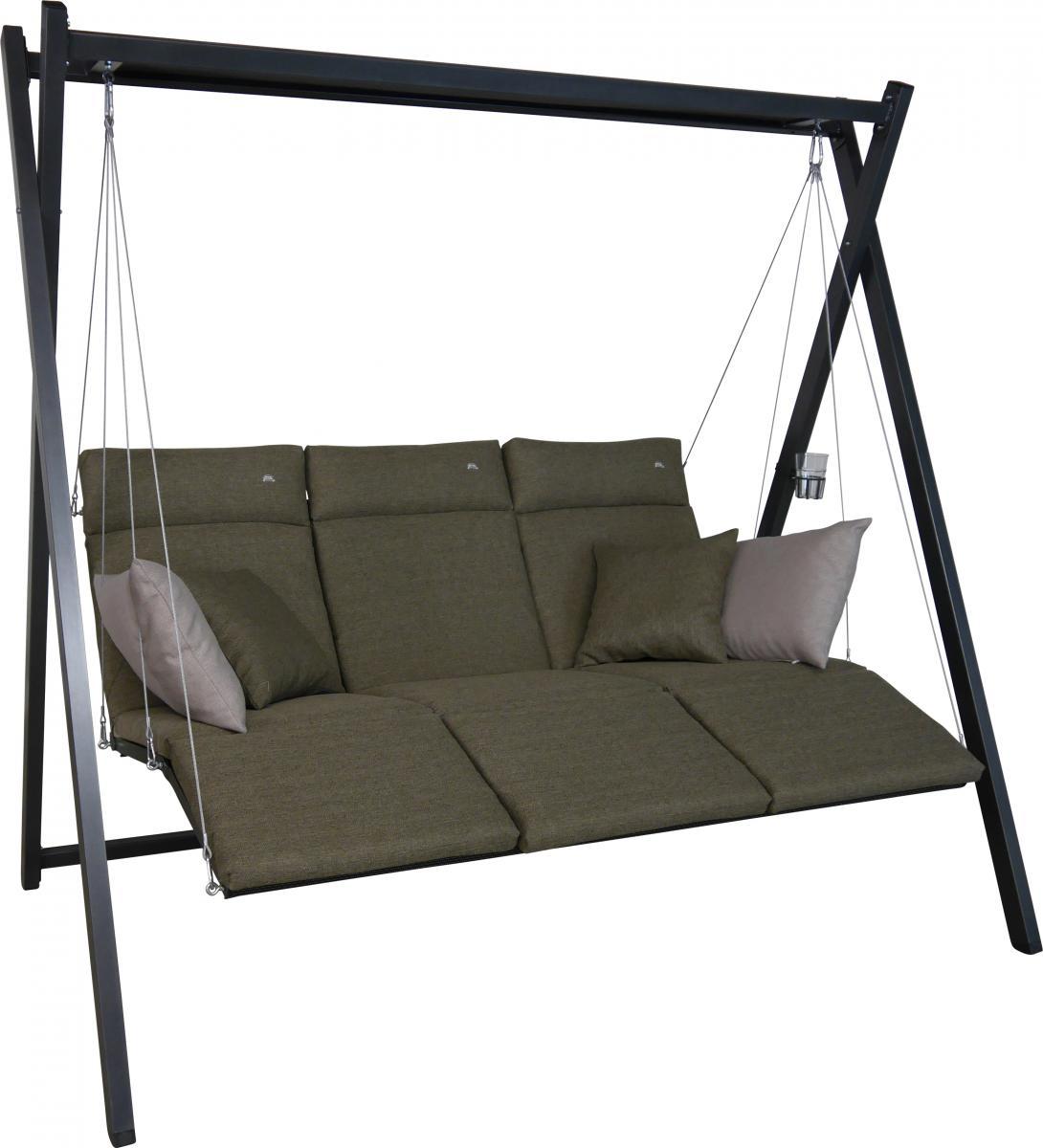 Angerer Hollywoodschaukel Relax Smart olive