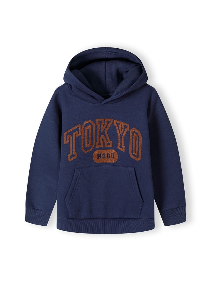 Minoti Hoodie 19fleece17 in dunkelblau günstig kaufen