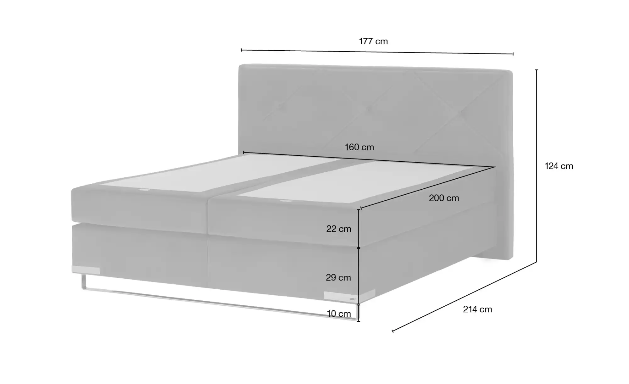 Gallery M Boxspringbett Dubai