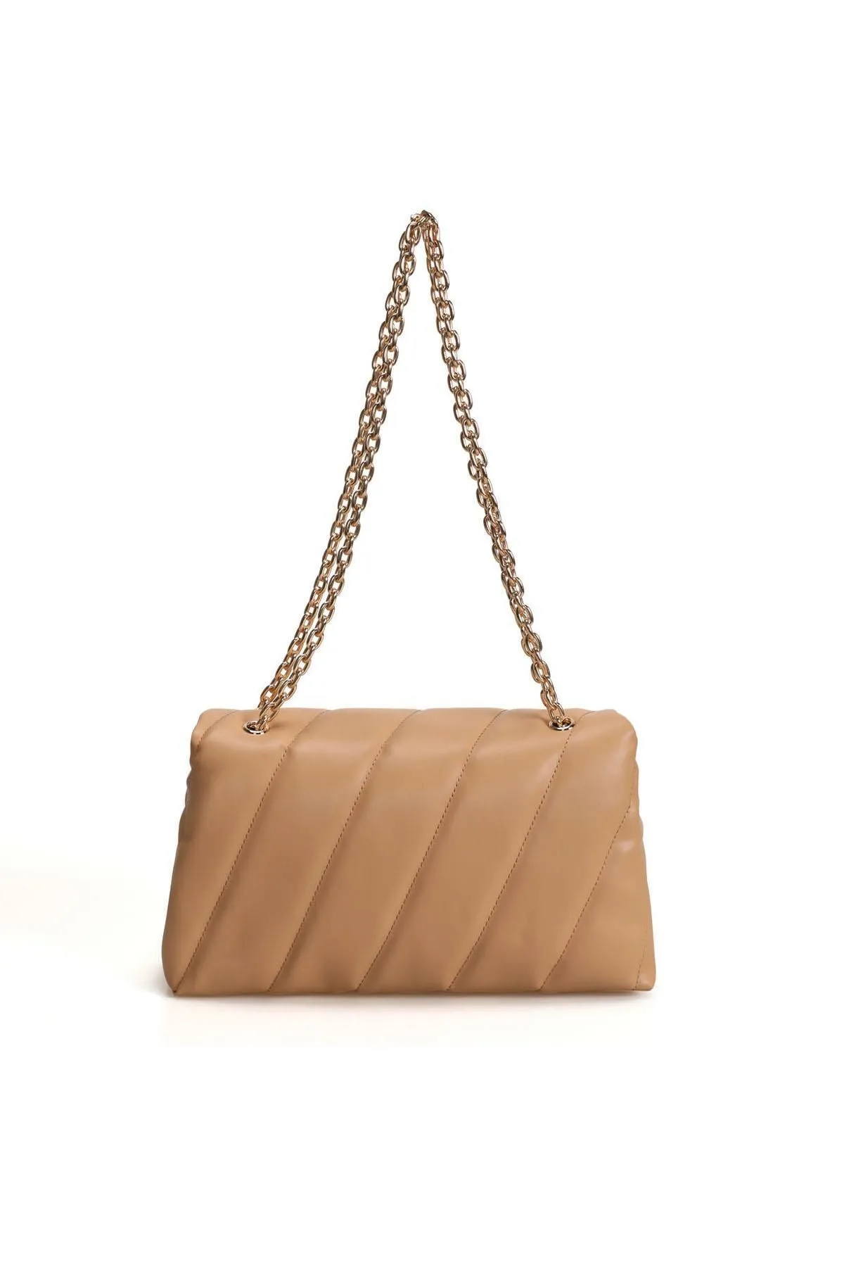 Lucky Bees  Gemusterte Damen Hand- und Schultertasche mit Kettenriemen
