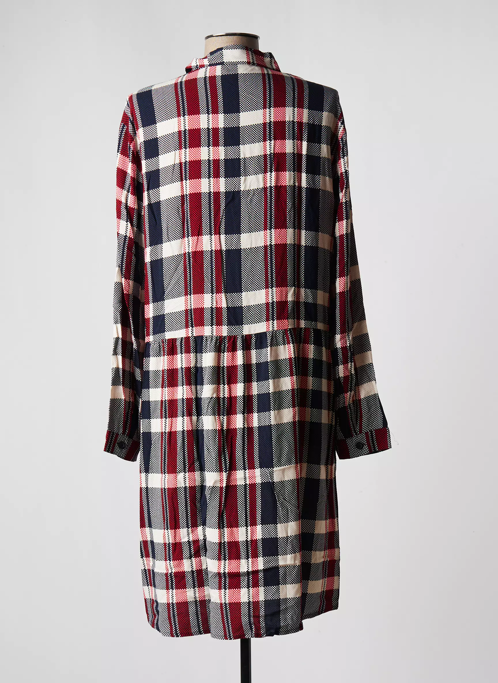 Esprit Robes Mi Longues Femme couleur bleu