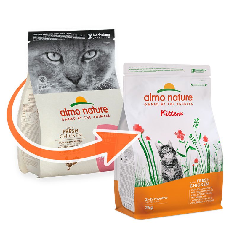 Almo Nature Holistic Kitten - Huhn & Reis zu TOP-Preisen | bitiba