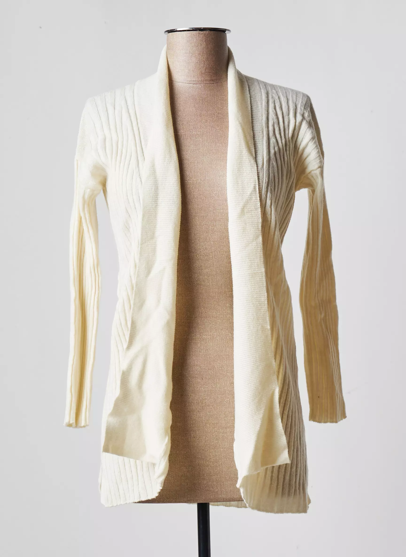 Maria Bellentani Cardigans Femme couleur beige