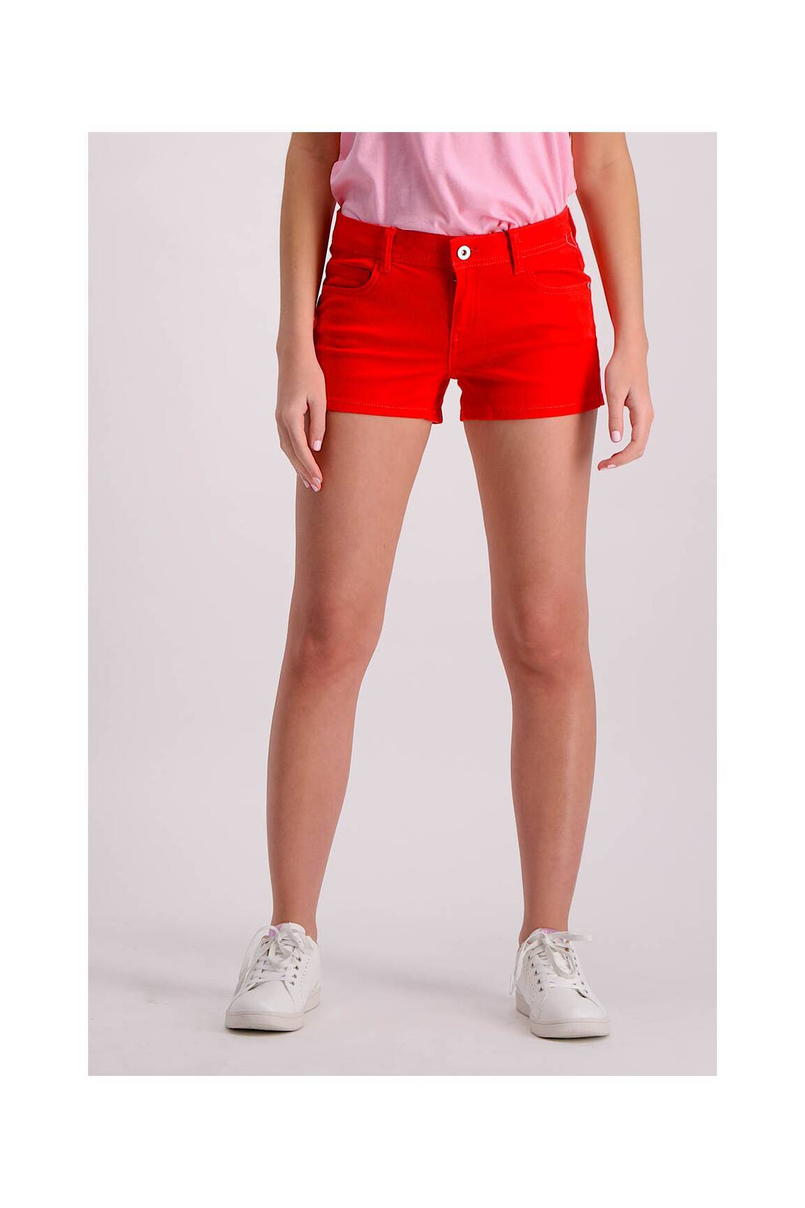 Only Shorts 1 Femme couleur rouge