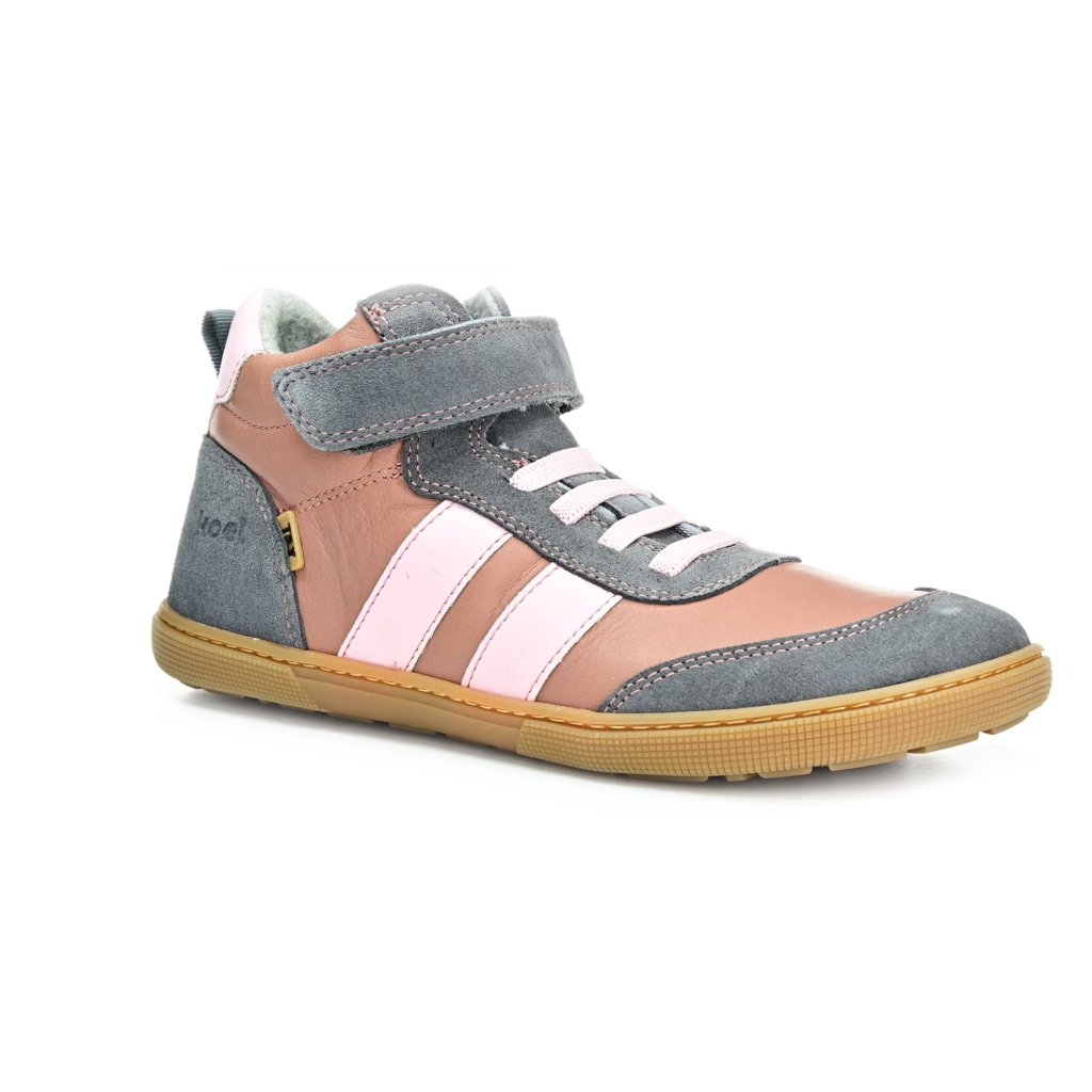 Koel4kids Devo Tex Print Merin Pink AD Winterbarfussschuhe