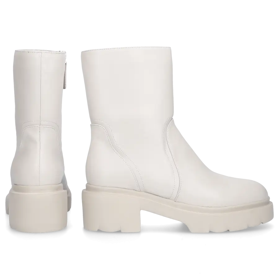 Pomme D`OR - Klassische Stiefeletten 3194 Kalbsleder - weiß