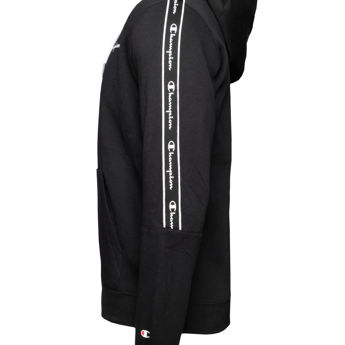 Champion Hooded Half Zip Kapuzenpullover schwarz