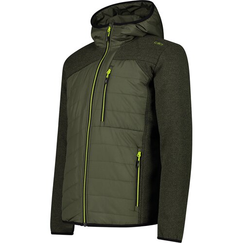 HERREN KAPUZENSWEAT MAN JACKET HYBRID FIX HOOD