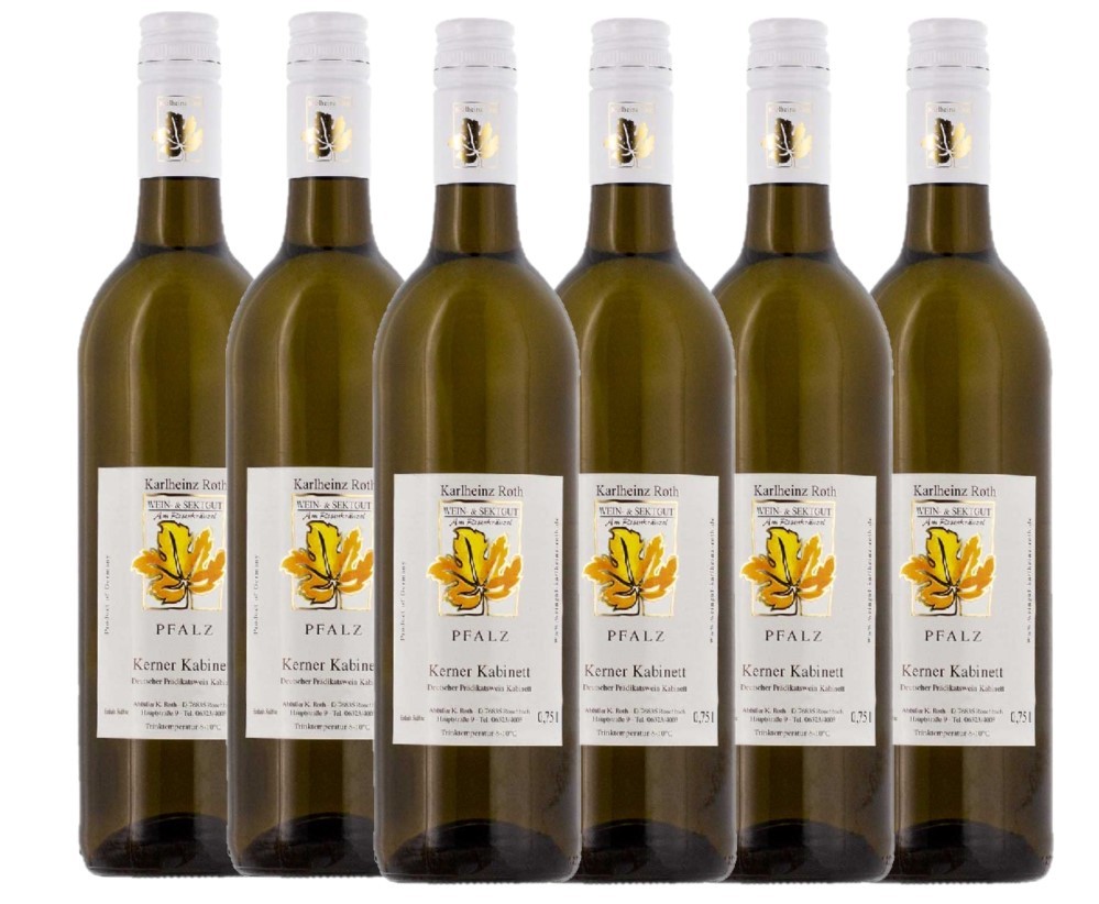 Wein- & Sektgut Karlheinz Roth Weingut Karlheinz Roth Kerner Kabinett 2023 - 6er Karton