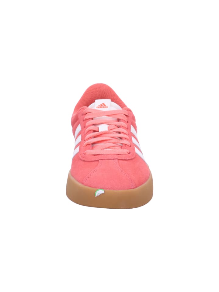 adidas Damen- Schnürschuhe VL COURT 3.0 in Rot günstig kaufen