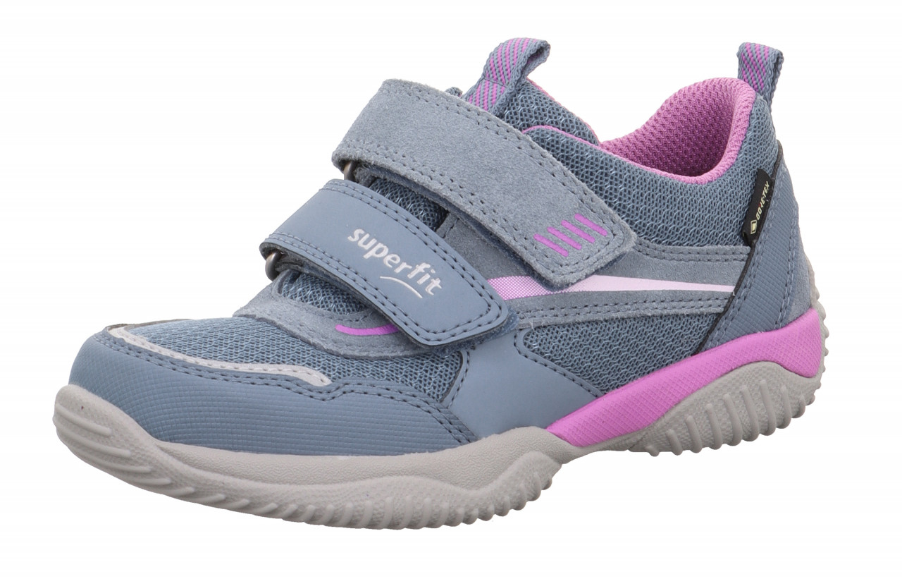 STORM - Blau/LilaSneaker low mit Klettverschluss
