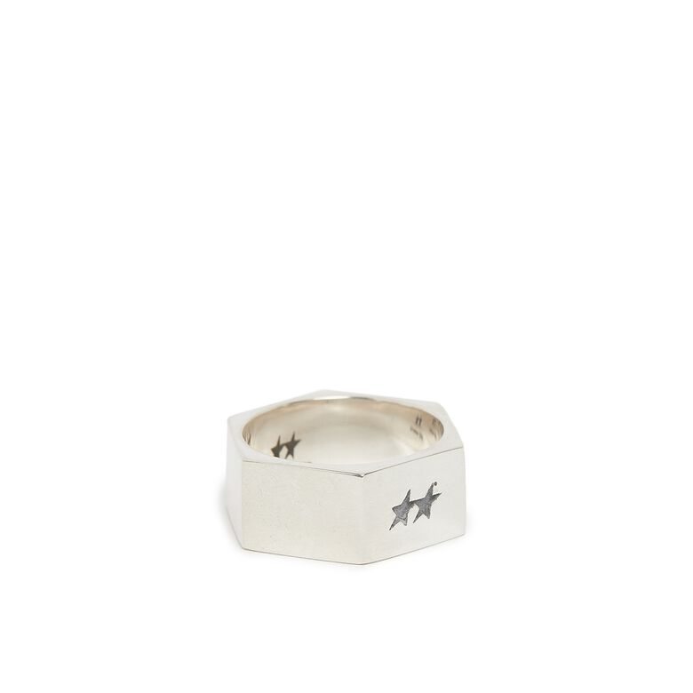TwoJeys Nut Ring Silver silber