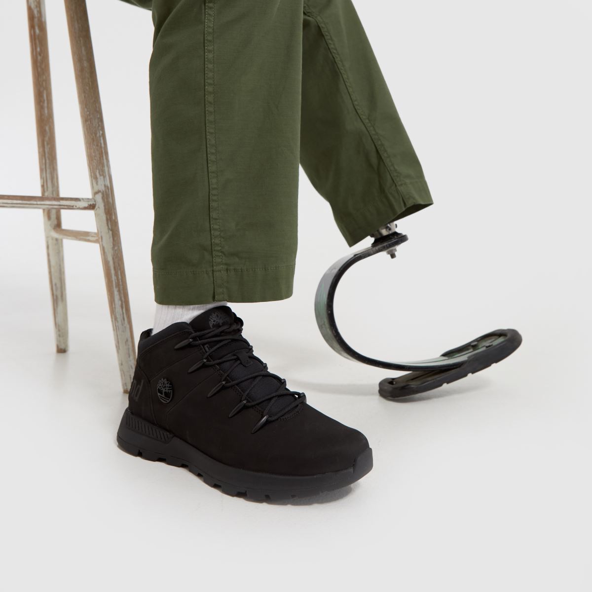 Timberland Euro Sprint Trekker Mid csizma fekete színben