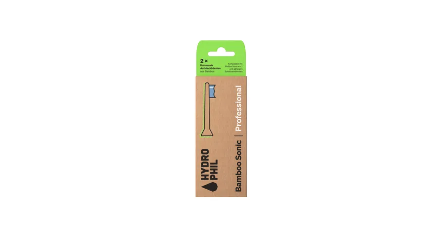 HYDROPHIL Bamboo Sonic Professional Aufsteckbürste