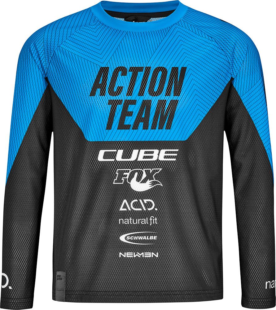 Cube Junior X Actionteam - Kinder MTB Langarmtrikot kaufen | Bike-Discount