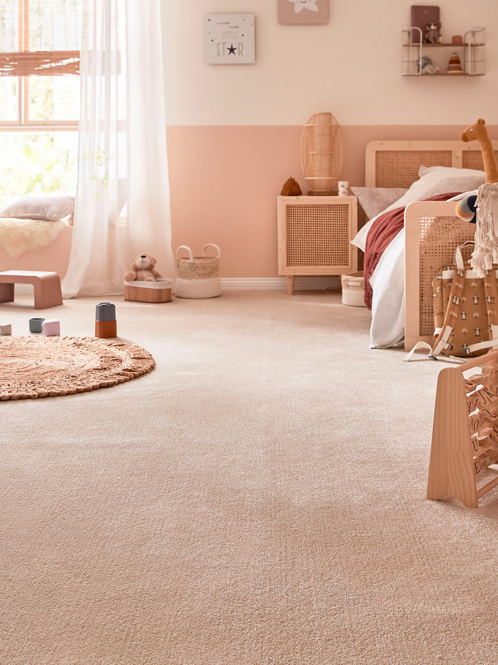 Emotion Velours-Teppichboden, Ivory 34