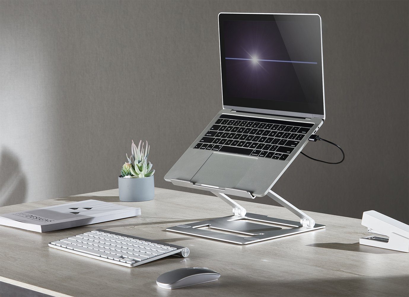 my wall HT17L Laptop-Ständer, (bis 17 Zoll, Packung, 1-teilig, Laptop-Ständer)
