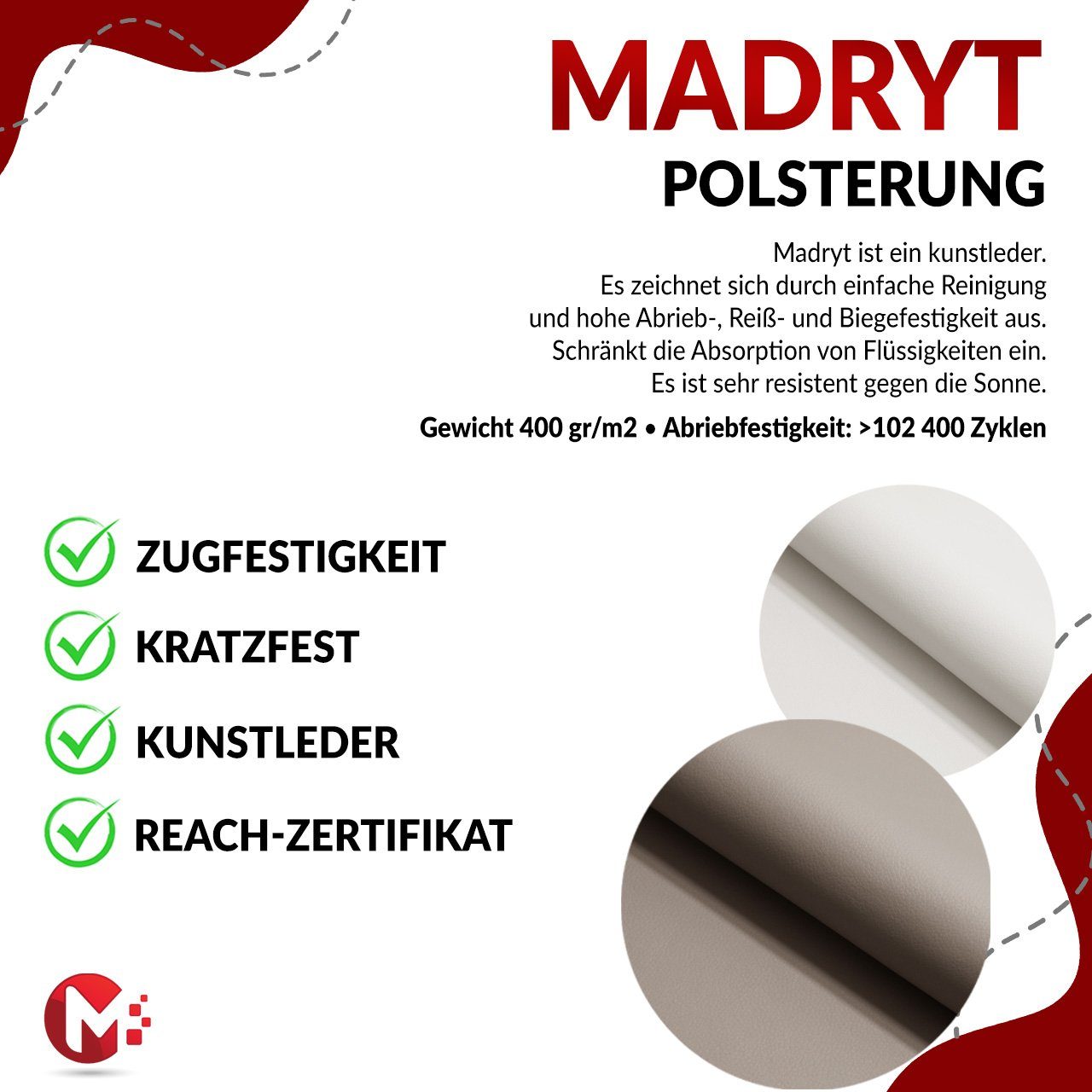 MKS MÖBEL Boxspringbett CENTOS, Doppelbett mit Multipocket-Matratze - Polsterbett mit Bettkasten