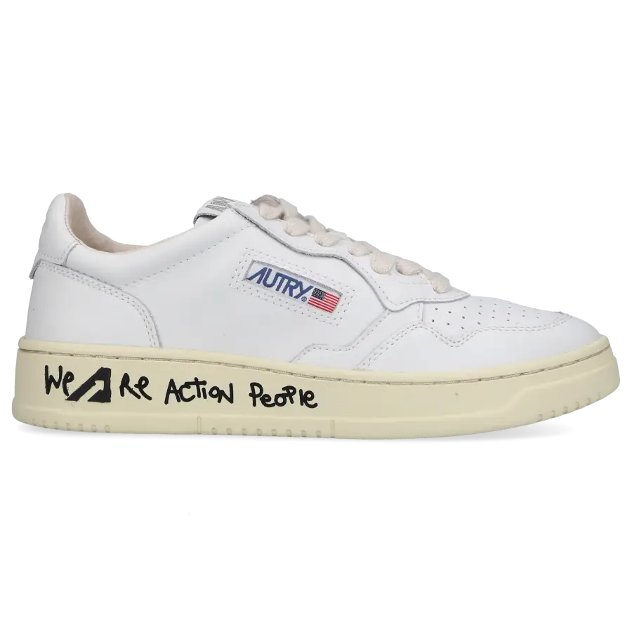 Autry - Sneaker low MEDALIST Kalbsleder - weiß