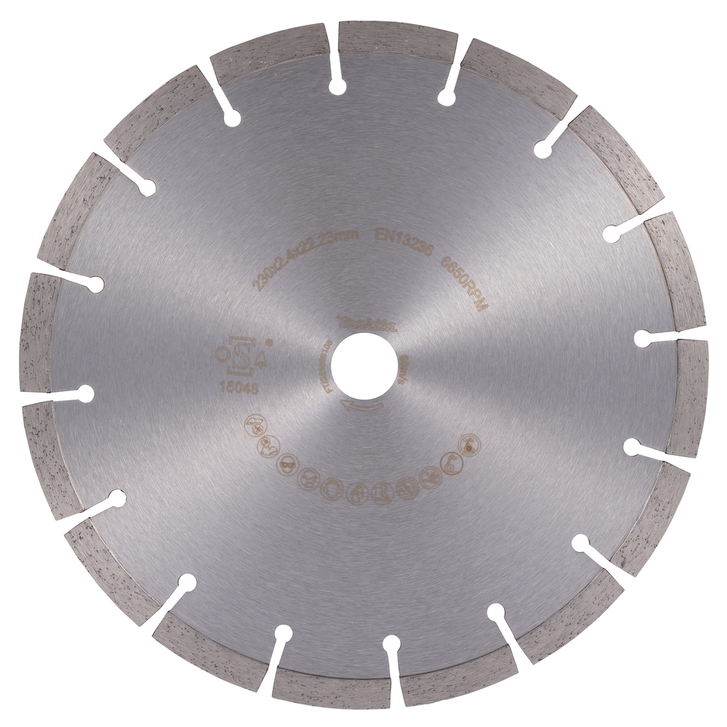 Makita Zubehör D-80117 Diamak Diamantscheibe 230x22,23x2,4mm segmentiert