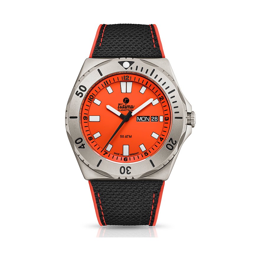 Tutima Glashütte Taucheruhr M2 Seven Seas