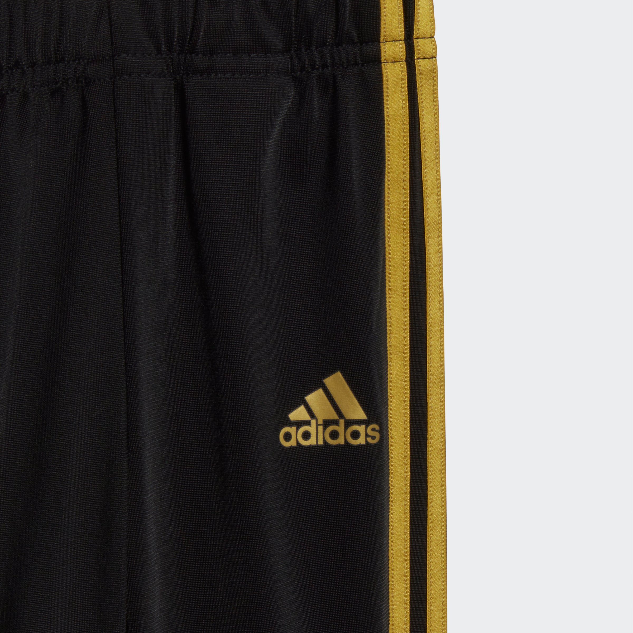adidas Sportswear Trainingsanzug ESSENTIALS SHINY HOODED (2-tlg), für Babys und Kleinkinder