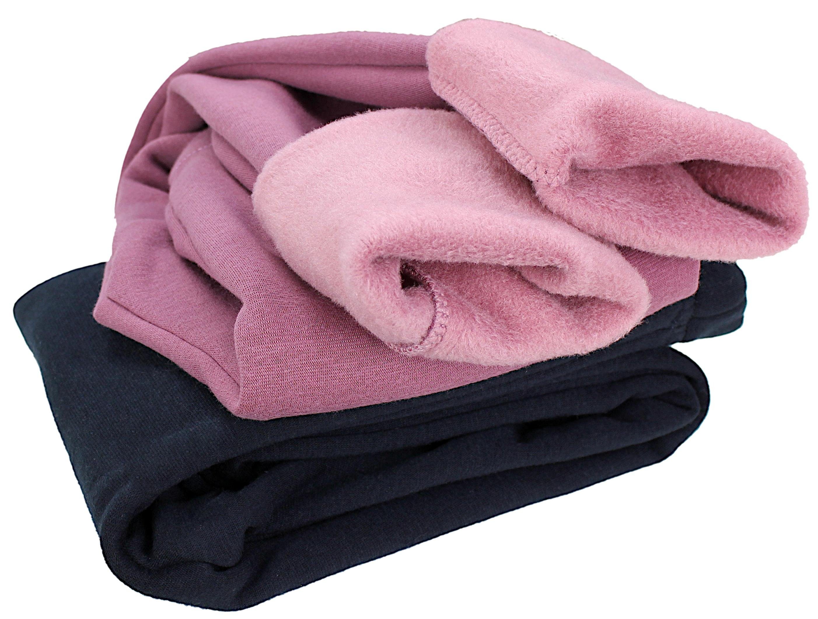 TupTam Thermoleggings Mädchen Leggings 2er PACK WinterleggingsThermo Gefüttert Fleece