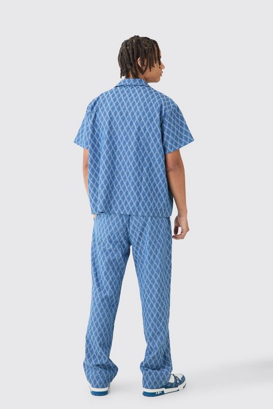 Kastiges Denim-Hemd