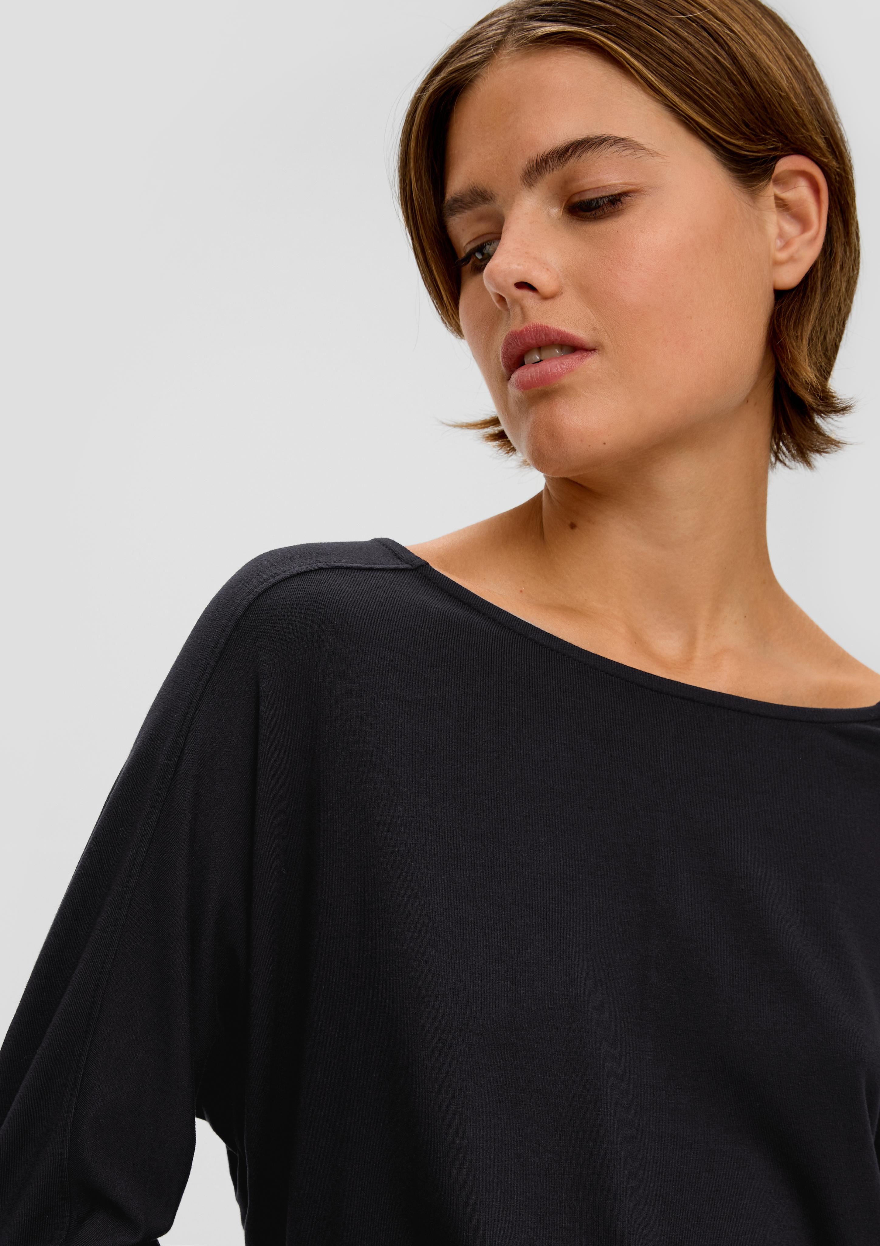 T-Shirt aus Viskosestretch  2137160-9999
