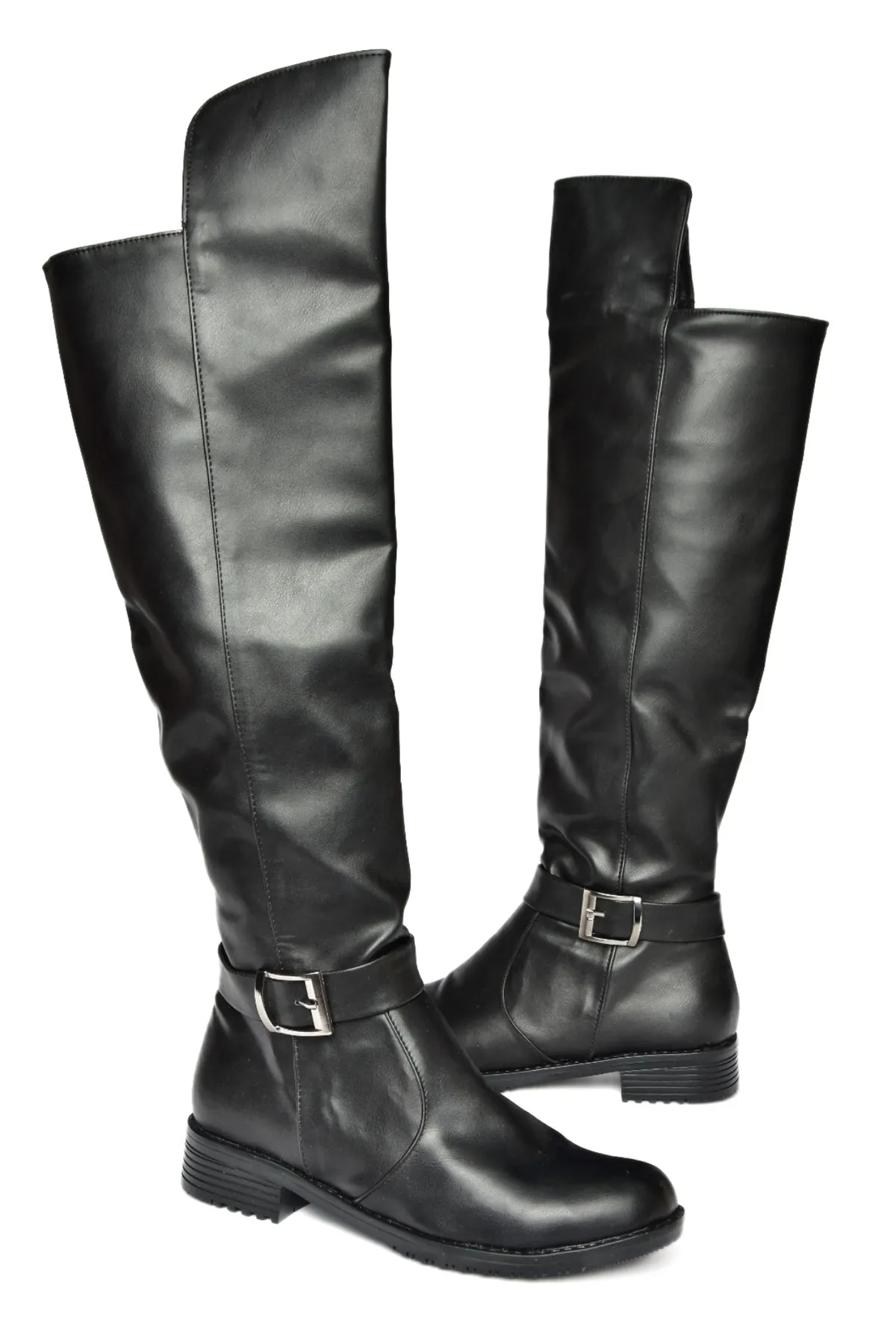 Fox Shoes  Schwarze Damenstiefel E726561809